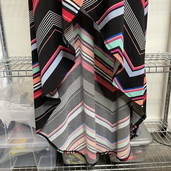 Candies‎ Women's Striped Halter Hi Low Maxi Dress Size S Summer Party Y2K Vibes - Picture 10 of 13